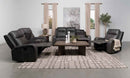 Raelynn 3-piece Upholstered Reclining Sofa Set Grey - Home & Sleep Outlet