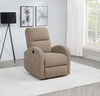 Home & Sleep Outlet - Grant Fabric Upholstered Power Recliner Chair Camel