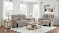 Hamilton 2-piece Chenille Manual Reclining Sofa Set Sand - Home & Sleep Outlet
