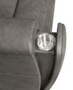Brickston Triple Power Reclining Loveseat Charcoal