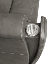 Brickston Triple Power Swivel Glider Recliner Charcoal