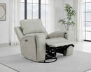 Brickston Triple Power Swivel Glider Recliner Grey