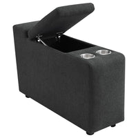 Collins 5-Piece Power Reclining Home Theater Seating Dark Grey