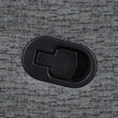 Bahrain Upholstered Glider Recliner Charcoal