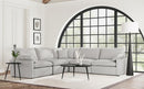 Collins Modular Power Armless Recliner Grey