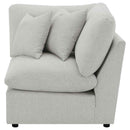 Collins Modular Corner Chair Grey
