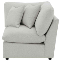 Collins Modular Corner Chair Grey