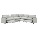 Collins 6-piece Modular Power Reclining Sectional Grey