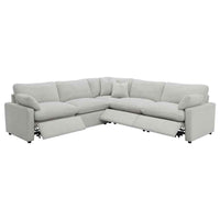 Collins 5-piece Modular Power Reclining Sectional Grey