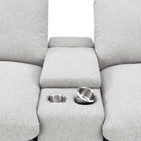Collins 5-Piece Power Reclining Home Theater Seating Grey
