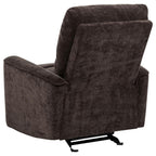 Navarro 3-piece Upholstered Reclining Sofa Set Dark Brown