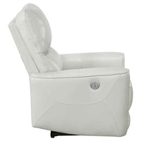 Greenfield Upholstered Power Recliner Chair Dove Grey
