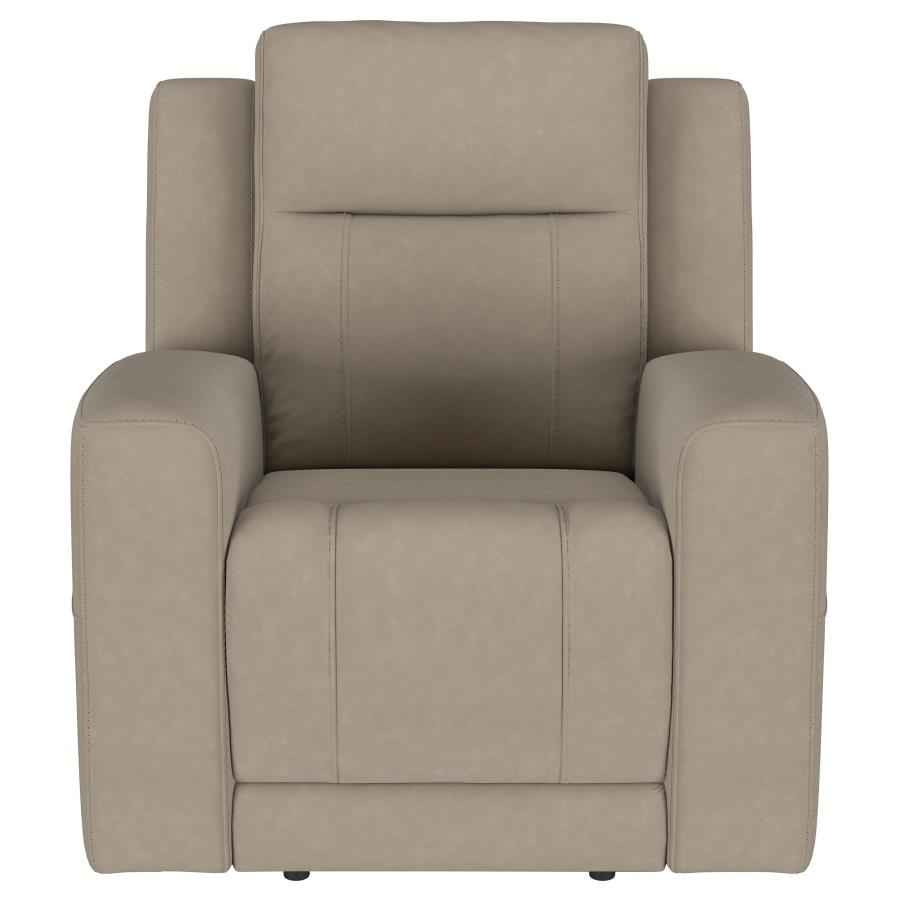 Brentwood Upholstered Recliner Chair Taupe