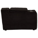 Collins Upholstered Modular Storage Console Chocolate Brown