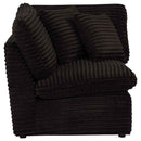 Collins Modular Corner Chair Chocolate Brown