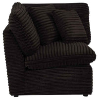 Collins Modular Corner Chair Chocolate Brown