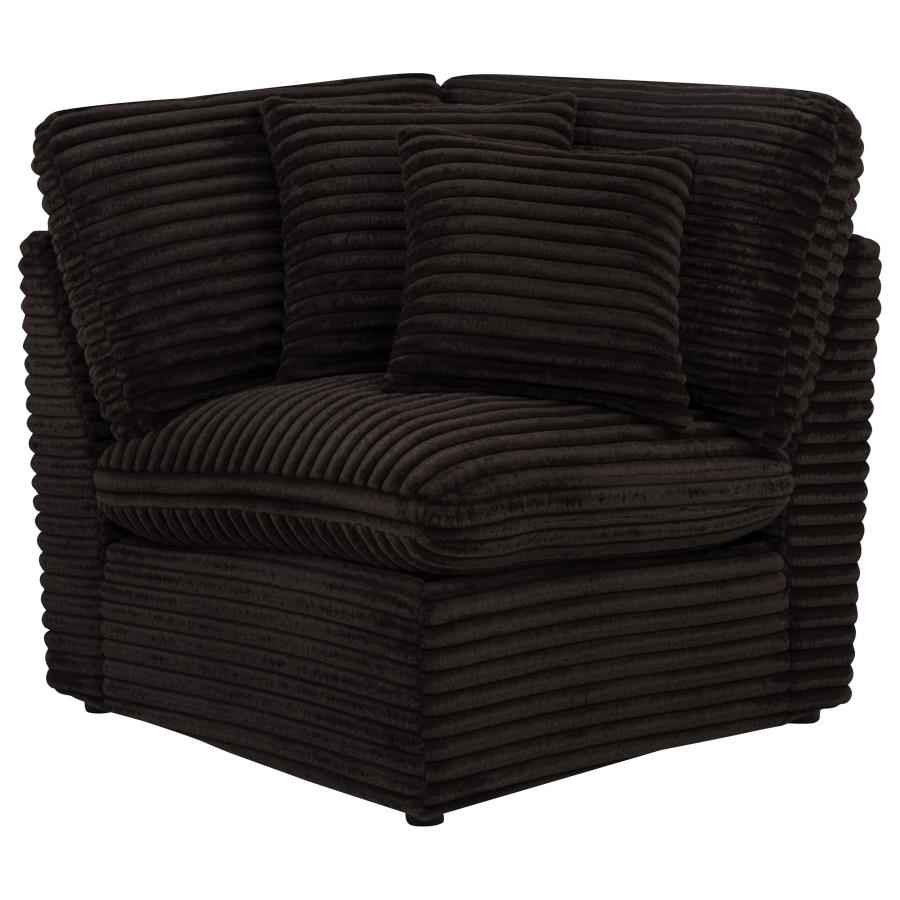 Collins Modular Corner Chair Chocolate Brown