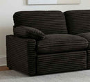 Collins Modular LAF Power Recliner Chocolate Brown