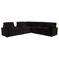 Collins 6-piece Modular Power Reclining Sectional Chocolate Brown