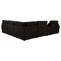 Collins 6-piece Modular Power Reclining Sectional Chocolate Brown