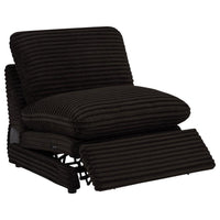 Collins 5-Piece Power Reclining Home Theater Seating Chocolate Brown