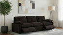 Collins Modular Power Sofa Chocolate Brown