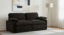Collins Modular Power Loveseat Chocolate Brown