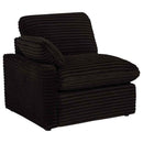 Collins Modular Power Loveseat Chocolate Brown