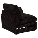 Collins Modular Power Loveseat Chocolate Brown