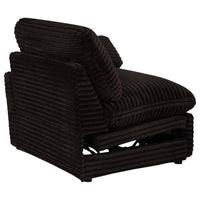 Collins Modular Power Loveseat Chocolate Brown