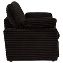 Collins Upholstered Power Recliner Chair Chocolate Brown