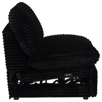 Collins Modular Power Armless Recliner Black