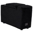 Collins Upholstered Modular Storage Console Black