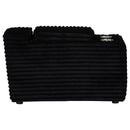 Collins Upholstered Modular Storage Console Black