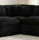 Collins Modular Corner Chair Black