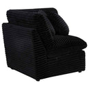 Collins Modular Corner Chair Black
