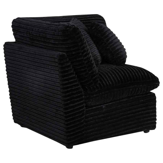 Collins Modular Corner Chair Black
