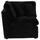 Collins Modular Corner Chair Black