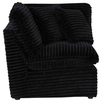 Collins Modular Corner Chair Black