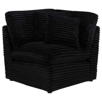 Collins Modular Corner Chair Black