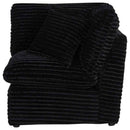 Collins Modular Corner Chair Black