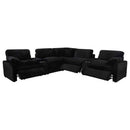 Collins 7-piece Modular Power Reclining Sectional Black