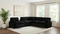 Collins 6-piece Modular Power Reclining Sectional Black