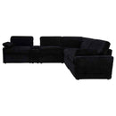 Collins 6-piece Modular Power Reclining Sectional Black