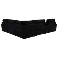 Collins 6-piece Modular Power Reclining Sectional Black