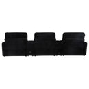 Collins 5-Piece Power Reclining Home Theater Seating Black