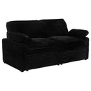 Collins Modular Power Loveseat Black