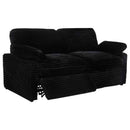 Collins Modular Power Loveseat Black