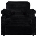 Collins Upholstered Power Recliner Chair Black