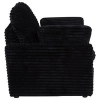 Collins Upholstered Power Recliner Chair Black
